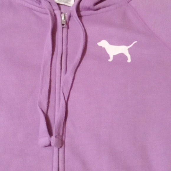 Victoria's Secret Pink Lavender Hoodie - Picture 4 of 8